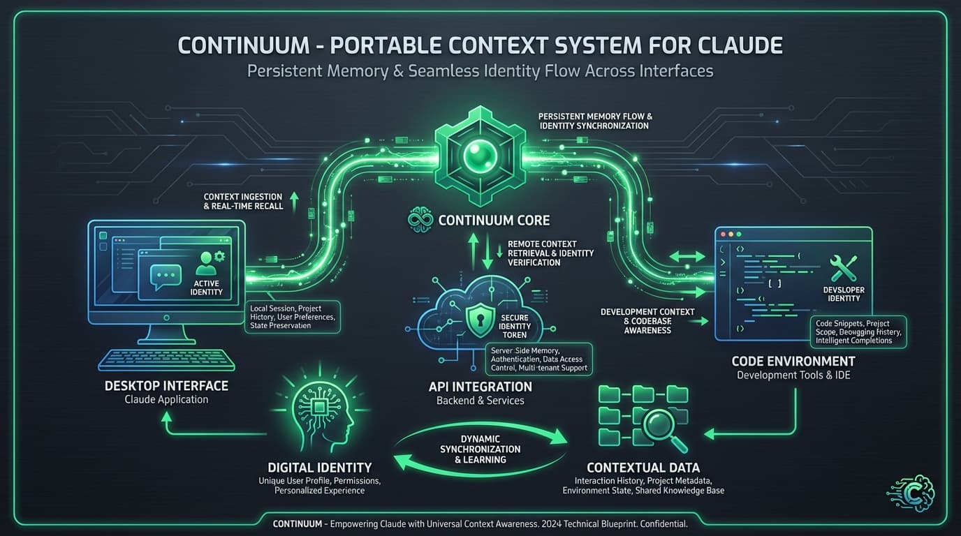 Continuum: Portable AI Memory