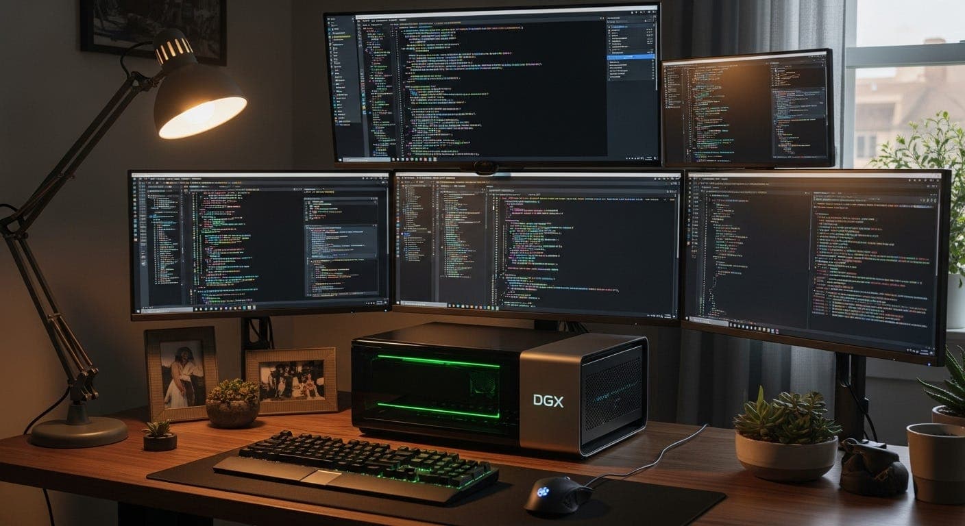 Three Days, One Petaflop, and an AI Partner: Building a Research Lab